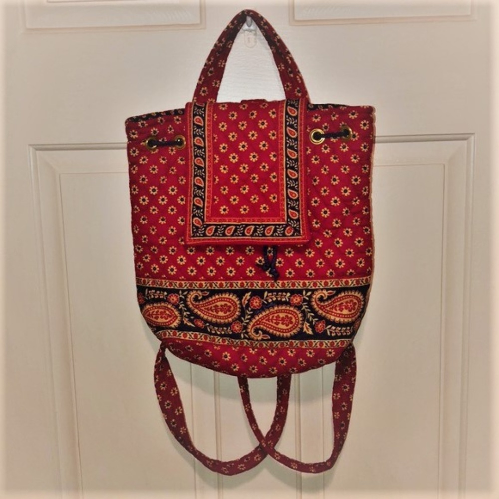 Vera Bradley “Americana Red” Backpack
